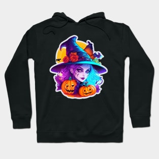 witchy Halloween Hoodie